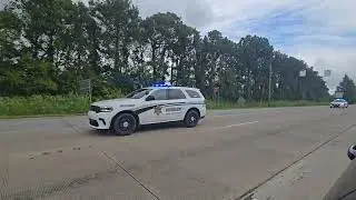 Random: 4 Charleston County Sheriff cars on Code 3 Response