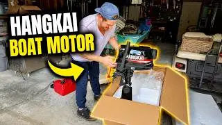Hangkai 6.5HP 4-Stroke Outboard Motor Unboxing & First Impressions