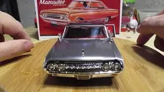 Plastic Models - 1/25 AMT 1964 Mercury Marauder Hardtop - Completed Build Review