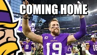 TRADE! Minnesota Vikings Bring Back WR Adam Thielen from the Carolina Panthers