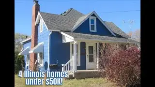 4 Illinois Homes Under $50k!
