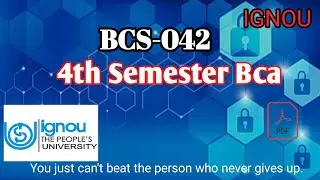 bcs 42 solved assignment 2021-22 | 4th semester Bca | IGNOU | #solvedassignmentignou202122