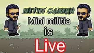 [Hindi] Mini Militia : 👍 stream | Playing Solo |  | sorry! network problem || THE FASTER 99