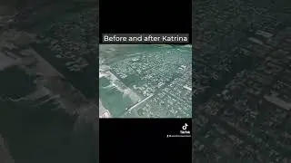 Before and After: Katrina Floods Lower 9th Ward, New Orleans 😳