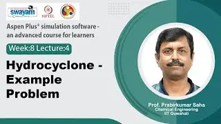 Lec 34: Hydrocyclone - Example problem