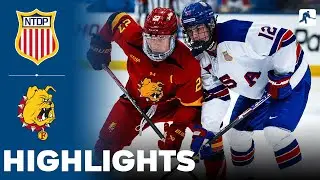 USA U18 vs Ferris State | NCAA College Hockey | Highlights - October 18, 2025