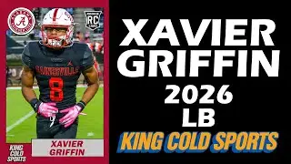 Xavier Griffin (2026 LB) Junior Year Highlight Tape Evaluation