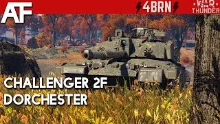 War Thunder - Challenger 2f Dorchester | Gameplay Tanky CZ/SK