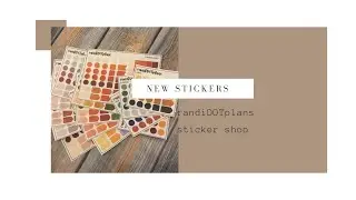 New Stickers | randiDOTplans Sticker Shop