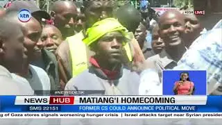 Matiang'i homecoming ceremony held in Kisii, Opposition leaders expected to attend