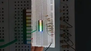 Multicolor LED Bar Graph Display from Robu.in /Testing