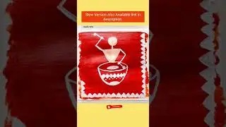 Warli Art Acrylic Painting for beginners | Warli Art | #art #shorts #short #viral