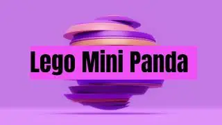Tiny and Adorable: Building a LEGO Mini Panda!