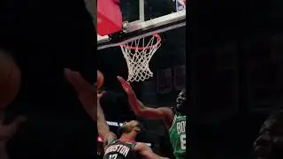 Eason with the acrobatics 🫨 #rockets