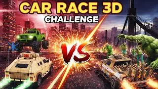 CAR RACE 3D CHALLENGE 🔥 Epic VS Battle | Crazy Speed & Action Gameplay 🚗💨