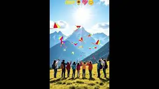 LET'S GO FLY A KITE 🌻💖😊👌#kite#enjoy #niceview #sky #viral #viralshort