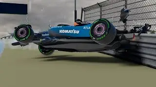 Beamng Drive F1 Recreation Crashes