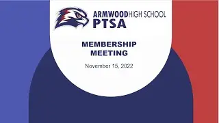 Membership Meeting - November 2022
