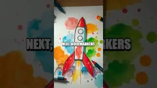 Rocket Collage Craft for Creative Kids