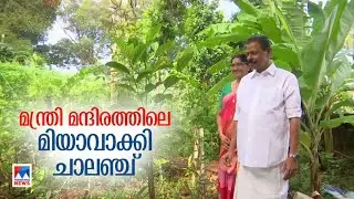 മൂന്നരസെന്‍റില്‍ 300 മരങ്ങള്‍; മിയാവാക്കി ചലഞ്ചുമായി മന്ത്രി എം.വി. ഗോവിന്ദന്‍|M.V. Govindan