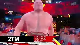 Brock Lesnar VS Braun Strowman No Mercy Highlights
