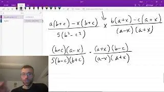 Math secondaire 4 SN - Fractions rationnelles (Québec MELS)