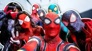 SPIDER-MAN, DEADPOOL, SPIDERGWEN, MILES MORALES, Peter Parker, SILK, Gwen Stacy Photoshoot