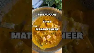 Restaurant style matar paneer recipe video | matar paneer video recipe #matarpaneer