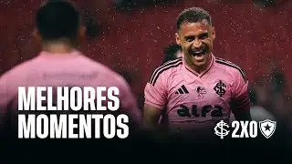 Melhores momentos: Internacional 2 x 0 Botafogo - 27&ordf; rodada/Brasileir&atilde;o 2025