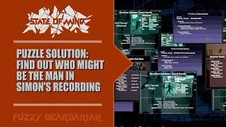 STATE OF MIND - Find Out Who Might Be The Man In Simon's Recording
