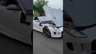 2017 Jaguar F-Type R cold start