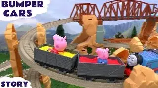 Peppa Pig Bumper Cars Story With Thomas And Friends