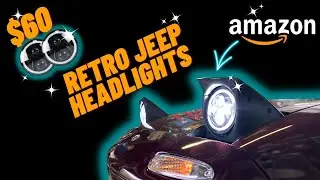 LED JEEP HEADLIGHTS FOR THE MIATA!?
