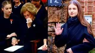#ReinaSofía #IreneDeGrecia #LutoReal #FamiliaReal #DescanseEnPaz #Homenaje #MemoriaEterna