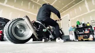 Honda Ruckus stainless steel exhaust start up