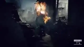 Battlefield 1 Exploding flame trooper