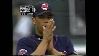 A Robby Alomar classic with the glove and some Baltimore beef