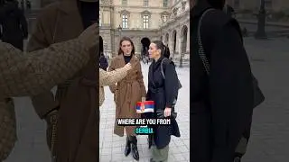 Serbian Beauties in Paris: Outfits, Favorite Spots  🇷🇸 🇫🇷 #paris #serbia #interview