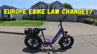 EUROPE EBIKE LAW CHANGES!