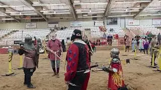 Duke Jason (As Deadly Bye) vs Magistra Margery Ansteorra Winter Crown 2025