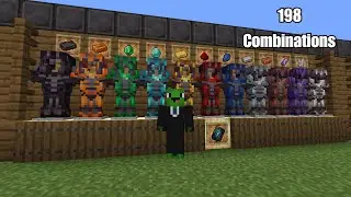 All Netherite Armor Trims in Minecraft 1.21+ (Enchanted & Unenchanted!)