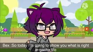 Wrong and right gacha life||the bex Disney channel||GLMM