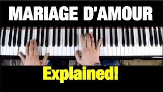 HOW TO PLAY - MARIAGE D’AMOUR (PIANO TUTORIAL LESSON) (COMPLETE)
