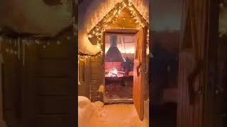 amazing view in levi foxfires Finland. #subscribe #snow#winter#nature #levifoxfires #finland #travel