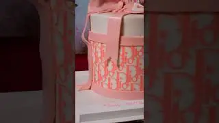 Dior Pink Elegance Cake