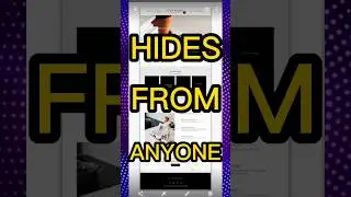 LIFE SAVING Media Privacy trick | DO THIS 🧟 #shorts