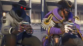 NEW Cassidy Campfire Highlight Intro with Different Skins | Overwatch 2