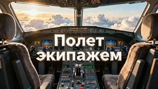X-Plane 12 Полет экипажем на Toliss Airbus A320 в Питер.