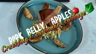 S3Ep5 | Pork belly, Apple & carbonara cabbage #tinkercooks #cookingchannel #cooking