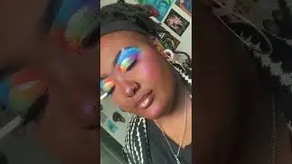 Pride Look 1🌈 #artistryxariel #pridemakeup